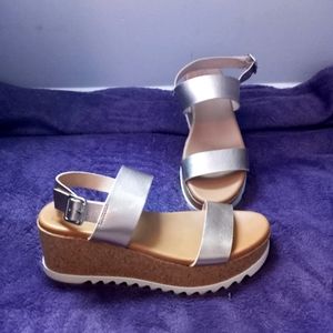 Time And Tru Rose Gold Sandals